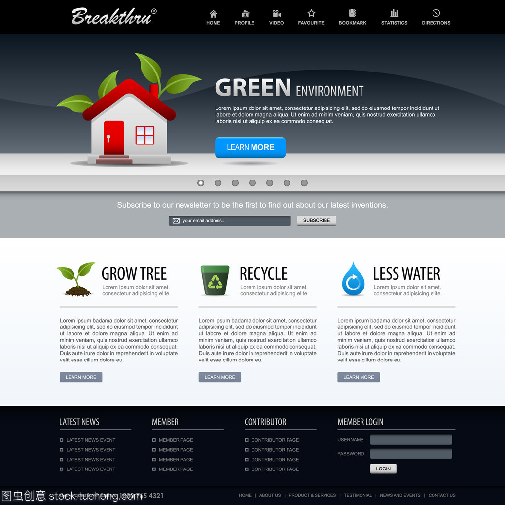 網頁設計的核心元素與網站模板應用